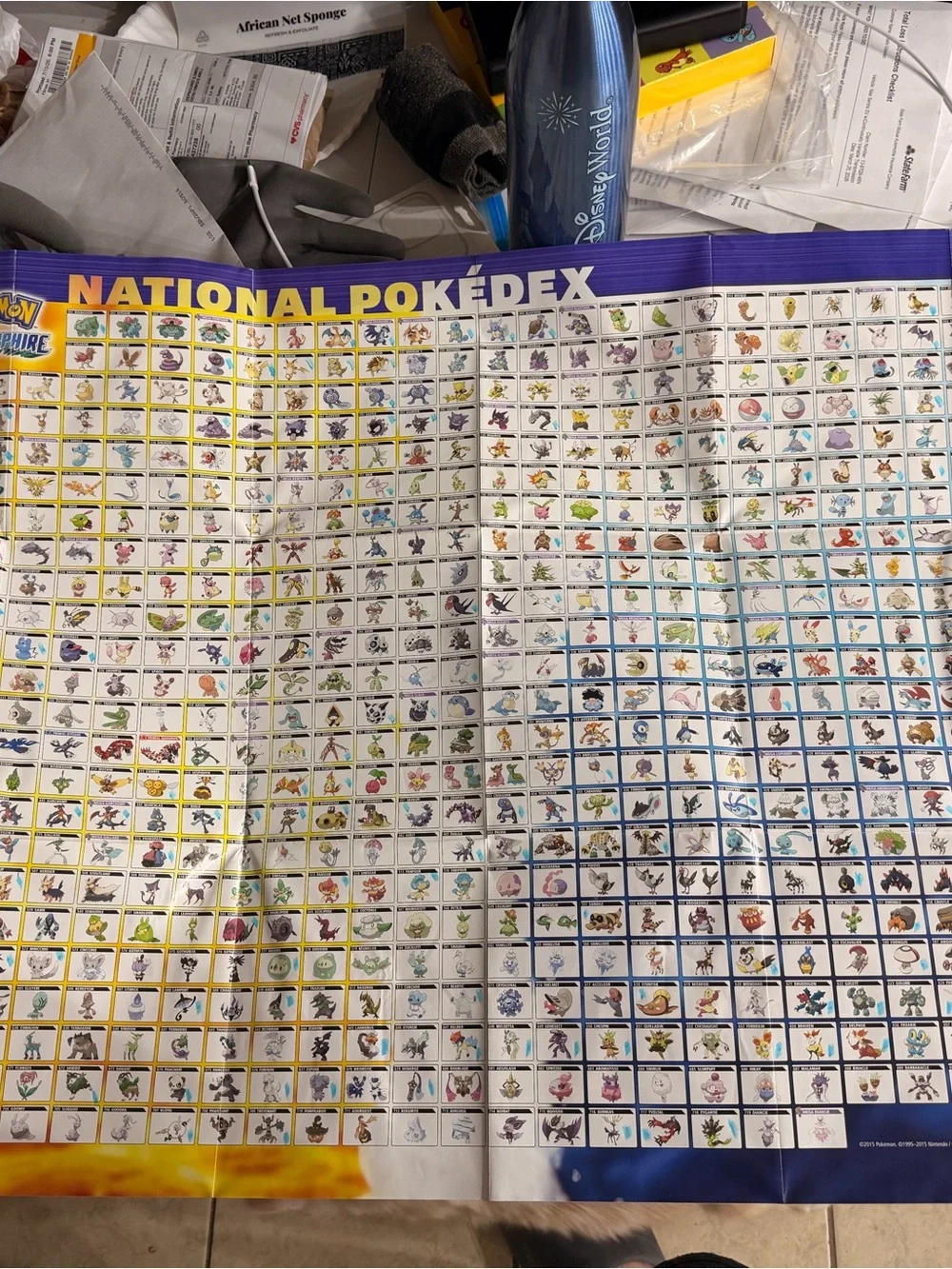 Pokémon Omega Ruby Alpha Sapphire Official National Pokédex Guide 2015